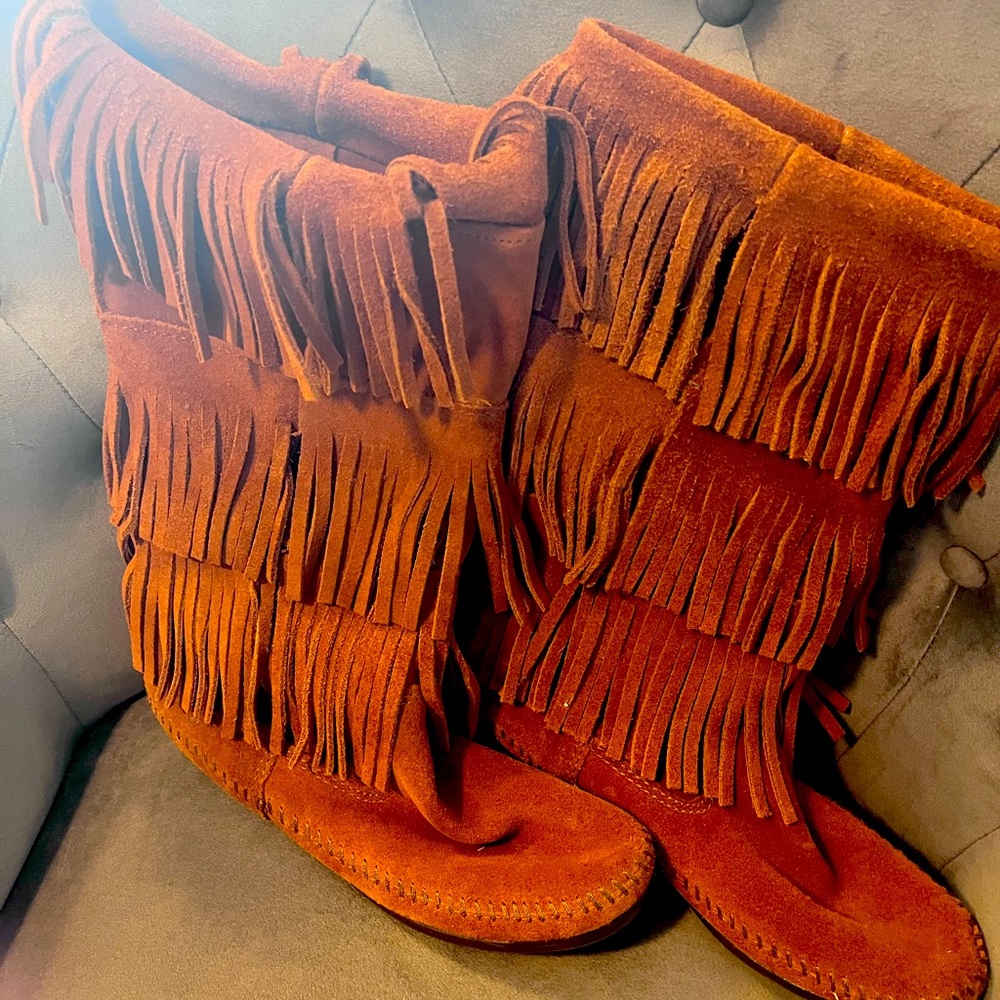 Original Minnetonka moccasin boots